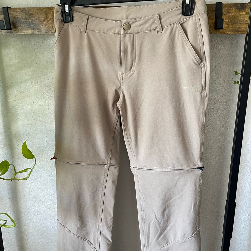 North Face zip off pants